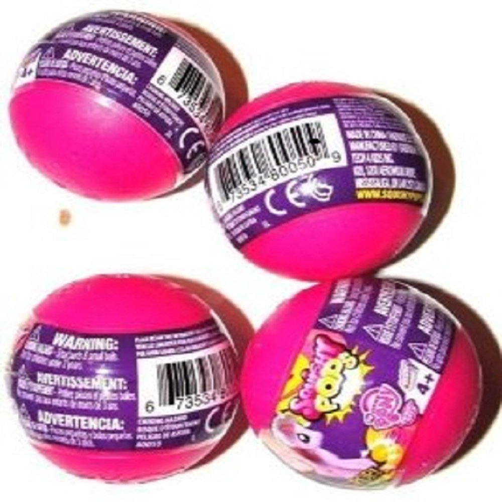 

Set of 4 My Little Pony Surprise Fashems Squishy Pops