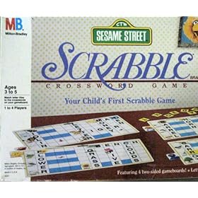 Click to buy Sesame Street games: Scrabble from Amazon!