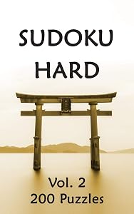 SUDOKU HARD: Vol. 2, 200 Puzzles by Russell Wiseman