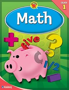 Math, Grade 1 (Brighter Child Workbooks)