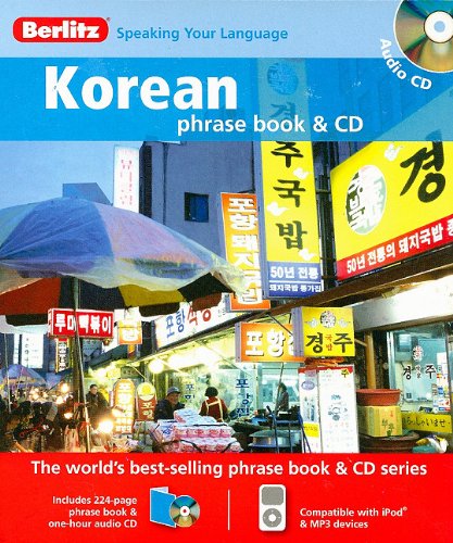 Berlitz Korean Phrase Book &amp; CD by Berlitz