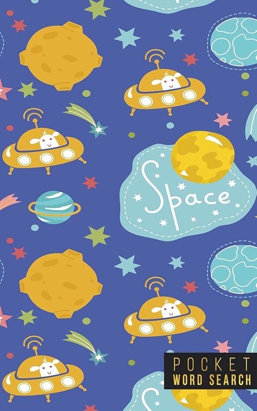 Pocket Word Search: 99 Pocket Word Search Puzzles | Pocket Word Jumble | Travel Size Wordsearches | Mini Word Puzzle | Word Seek | Fun Christmas Gift | Word Find | Aliens Space UFO Galaxy by Pocket Puzzles