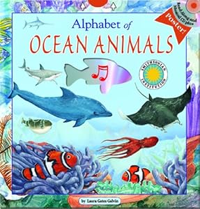 Alphabet of Ocean Animals - A Smithsonian Alphabet Book (with audiobook CD and poster)