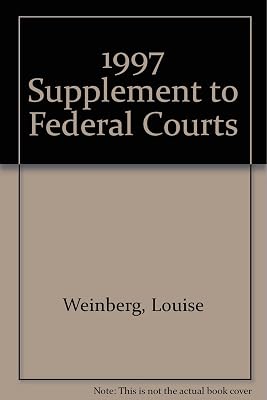 1997 Supplement to Federal Courts