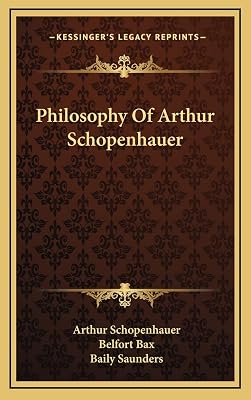 Philosophy Of Arthur Schopenhauer