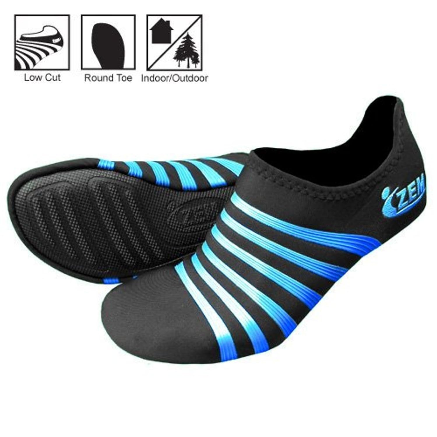 

Playa Round Toe Low Mens/Womens - Black/Blue $49.99
