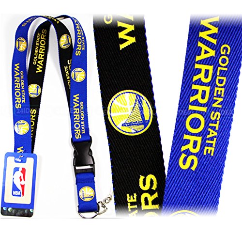 NBA GOLDEN STATES WARRIORS ( 2-TONE ) TWO TONE KEYCHAIN, LANYARD