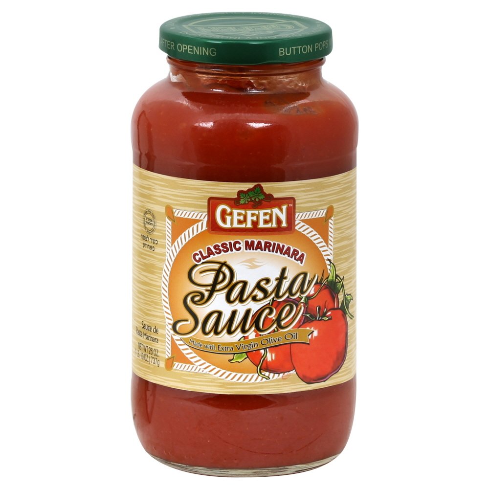 

Gefen Classic Marinara Pasta Sauce, 26 Ounce -- 12 per case.