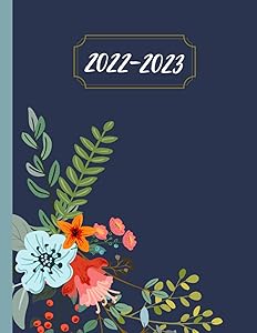 2022-2023 Monthly Planner: Two Year Planner Calendar Organizer - 24 Months: Large Two Year Planner, Logbook and Journal : January 2022 to December 2023 with Notes. Large Size 8.5x11 / 129 pages by Asa Benji