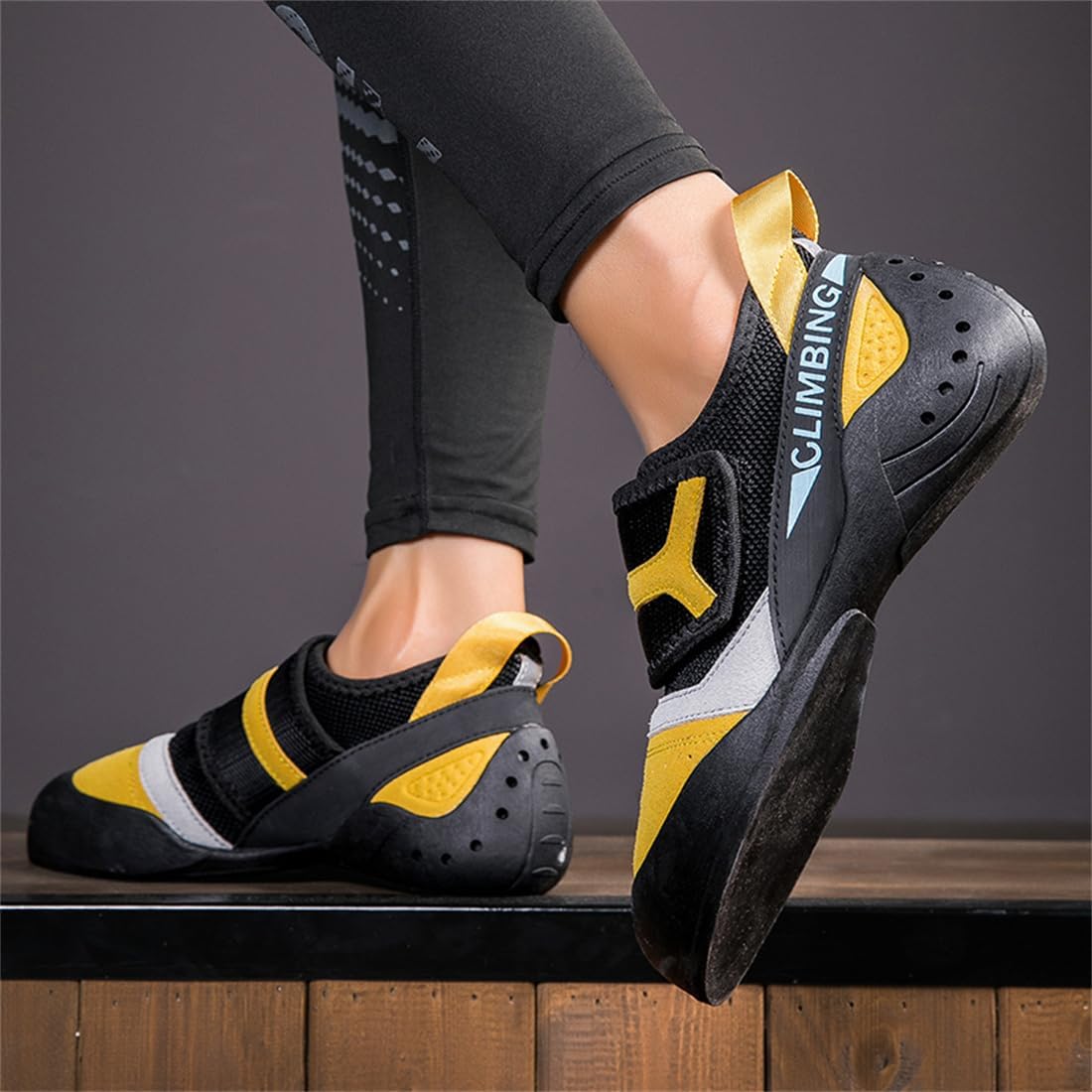 Rock Climbing Shoes For Men Women Slip-Resistant Breathable Indoor Outdoor Bouldering Sport Gym Shoes_vogvips.com