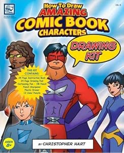 How to Draw Amazing Comic Book Characters: Drawing Kit