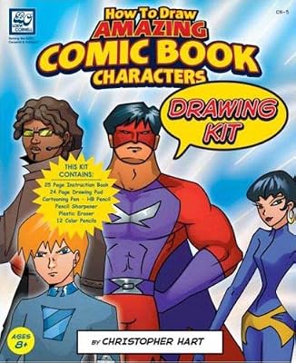 How to Draw Amazing Comic Book Characters: Drawing Kit