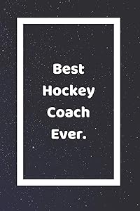 Best Hockey Coach Ever: Funny White Elephant Gag Gifts For Coworkers Going Away, Birthday, Retirees, Friends & Family | Secret Santa Gift Ideas For Coworkers | Really Funny Jokes For Adults