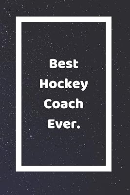Best Hockey Coach Ever: Funny White Elephant Gag Gifts For Coworkers Going Away, Birthday, Retirees, Friends & Family | Secret Santa Gift Ideas For Coworkers | Really Funny Jokes For Adults