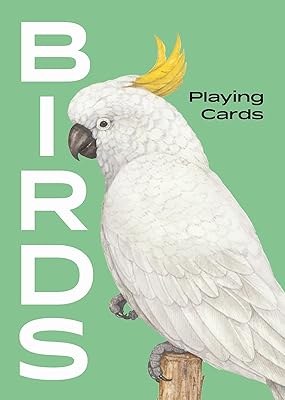 Birds Playing Cards/Anglais