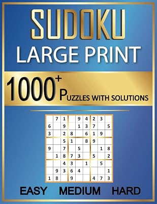 sudoku puzzles for adults: 1000+ sudoku puzzles for adults Easy to Hard with solutions, sudoku puzzles book for adults, sudoku book