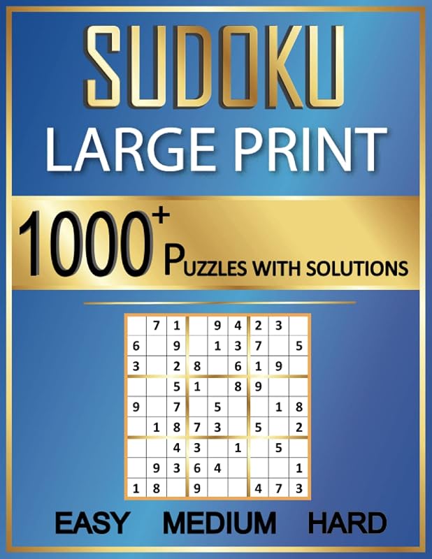 sudoku puzzles for adults: 1000+ sudoku puzzles for adults Easy to Hard with solutions, sudoku puzzles book for adults, sudoku book by Harmony & Smart Publishing