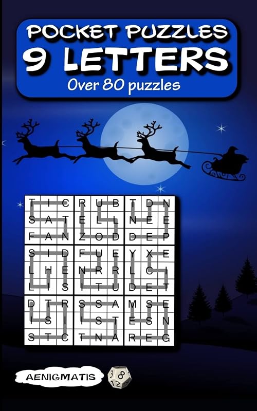 Pocket Puzzles 9 Letters: Over 80 Puzzles by Aenigmatis