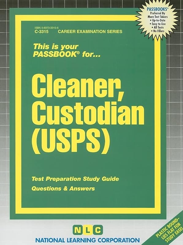 Cleaner, Custodian USPS(Passbooks) (Career Examination Series) by National Learning Corporation