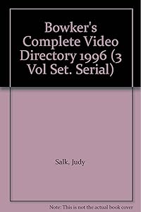 Bowker's Complete Video Directory 1996 (3 Vol Set. Serial)