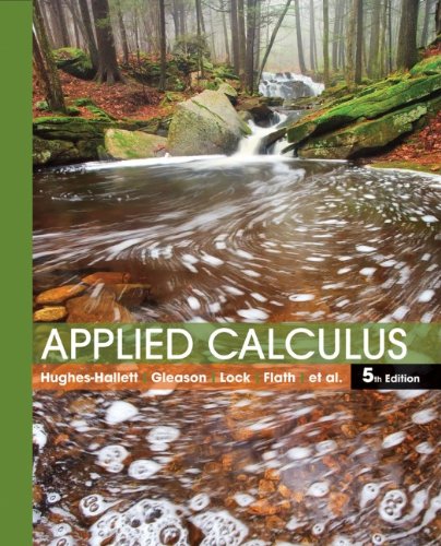 Applied Calculus by Deborah Hughes-Hallett