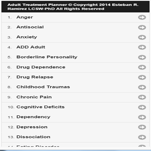 

Adult Treatment Planner