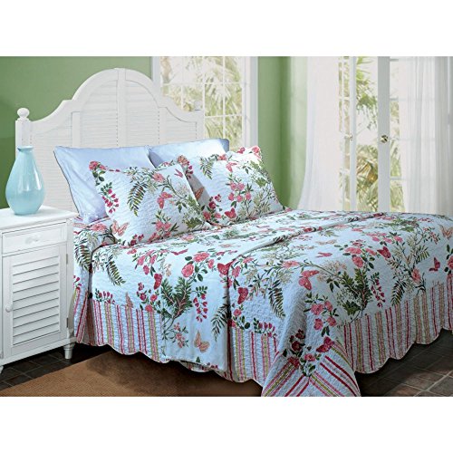 

Greenland Home Secret Garden Bedspread, Twin, Full, Queen Or King