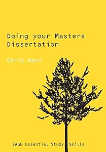 Doing Your Masters Dissertation (SAGE Study Skills Series)