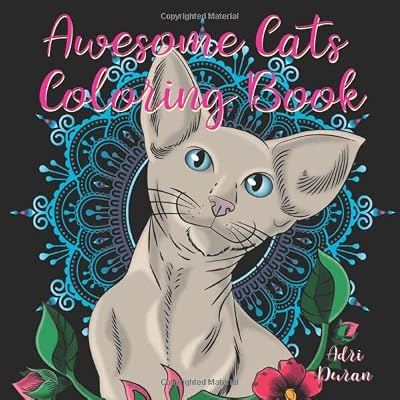 Awesome Cats Coloring Book: Coloring Book for Cat Lovers