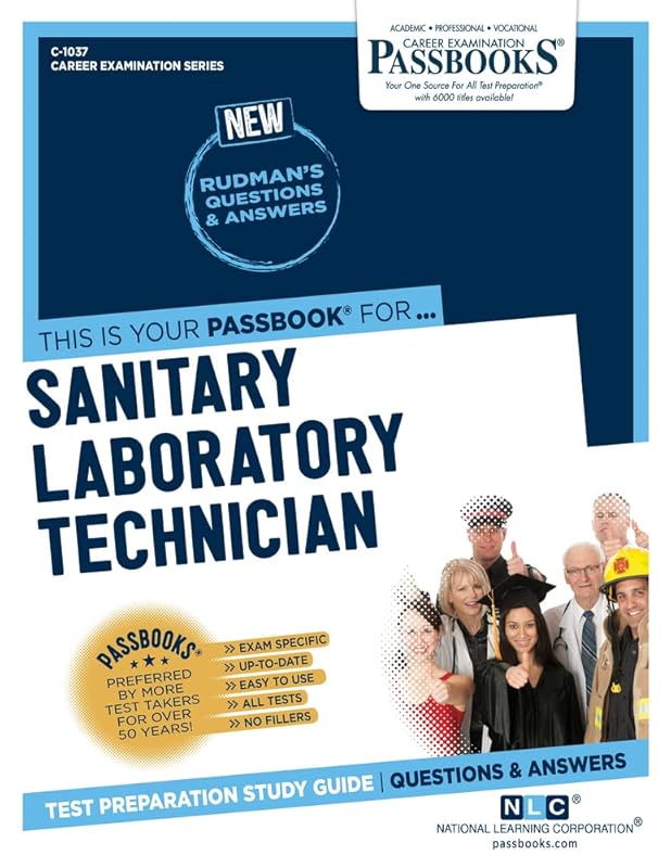 Sanitary Laboratory Technician (C-1037): Passbooks Study Guide (1037) (Career Examination Series) by National Learning Corporation
