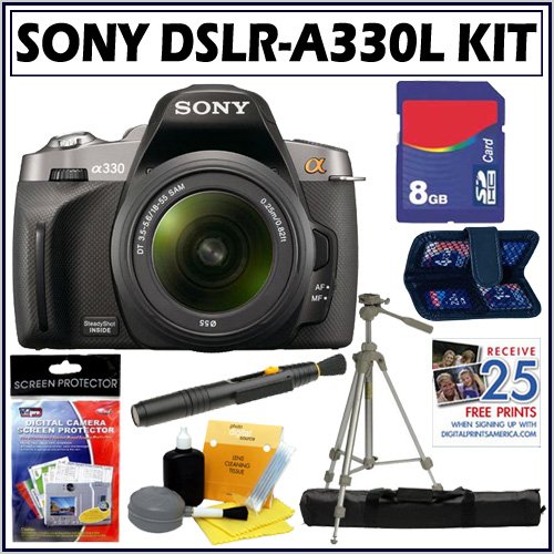 Sony Alpha A330L 10.2 MP Digital SLR Camera with Super SteadyShot