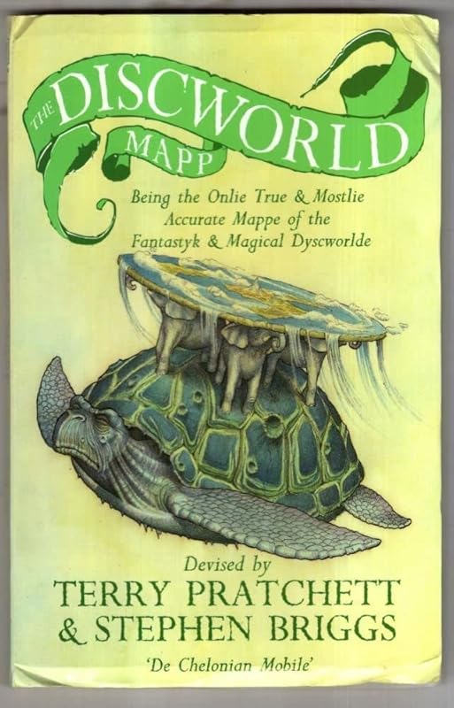 Discworld Map by Terry Pratchett