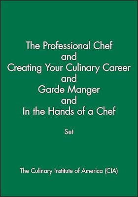 The Professional Chef & Creating Your Culinary Career & Garde Manger & In the Hands of a Chef Set