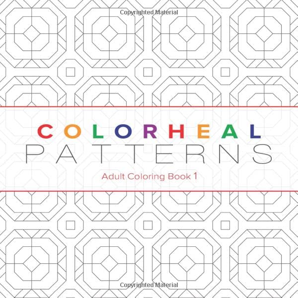 Colorheal Patterns: Adult Coloring Book by Masha Athanasiadi