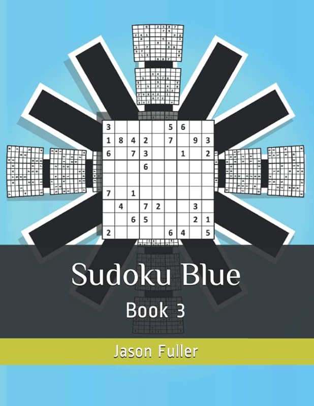 Sudoku Blue: Book 3 by Jason Fuller