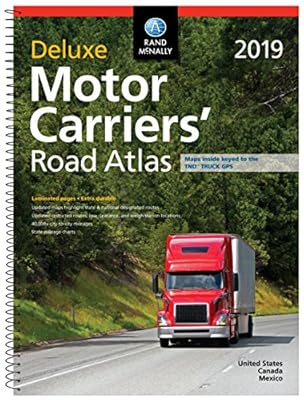 Rand McNally 2019 Deluxe Motor Carriers' Road Atlas