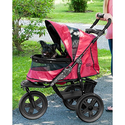 

Pet Gear AT3 No-Zip Pet Stroller, Forest Green