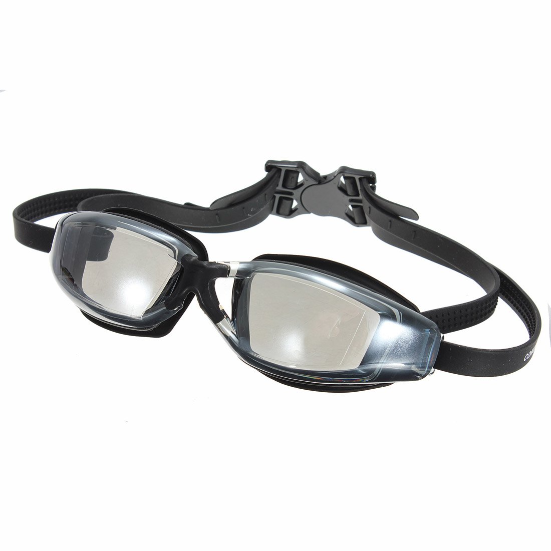 

Outdoor Anti-fog UV Silicone Swimming Goggles Glass With Strip - 1 Piece