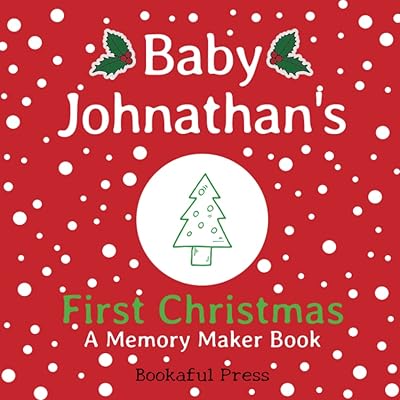 Baby Johnathan's First Christmas: "A DIY Christmas Memory Maker Book"