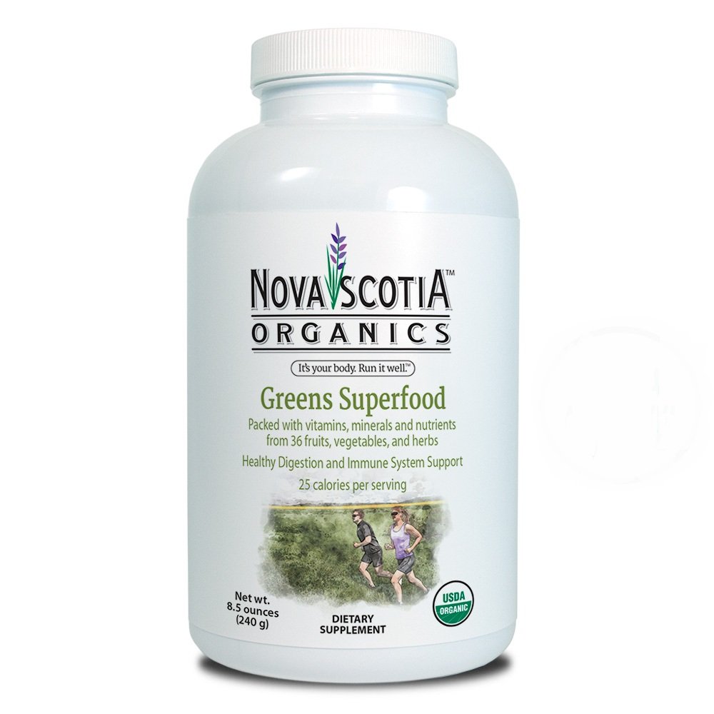 

Nova Scotia Organics, Greens Superfood, USDA Certified Organic, 30 servings, loose powder