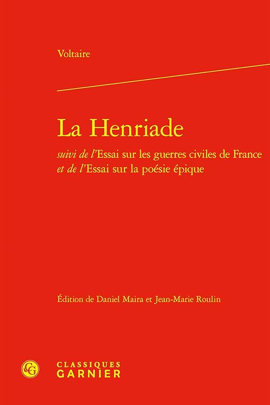 La Henriade (French Edition) by Voltaire