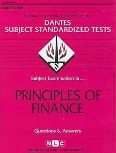 DSST Principles of Finance (Passbooks) (DANTES SUBJECT STANDARDIZED TESTS (DANTES))