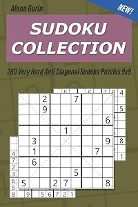 Sudoku Collection: 200 Very Hard Anti Diagonal Sudoku Puzzles 9x9