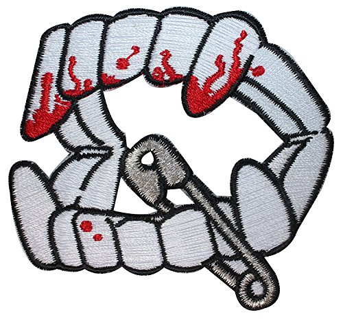Algopix Similar Product 13 - Bloody Vampire Teeth Fangs Horror