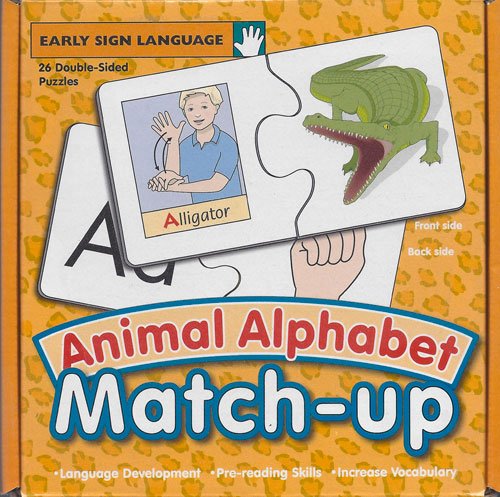 Algopix Similar Product 4 - Animal Alphabet  Match-Up (Puzzle)