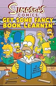 Simpsons Comics Get Some Fancy Book Learnin'