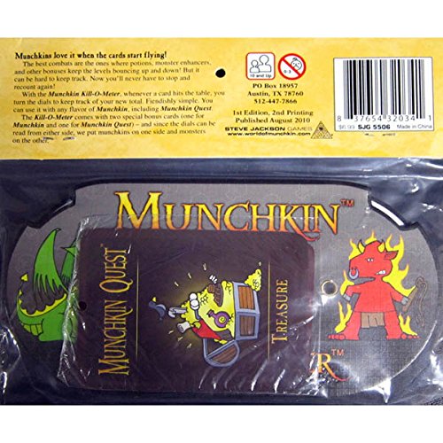 Munchkin Kill O Meter Card Game