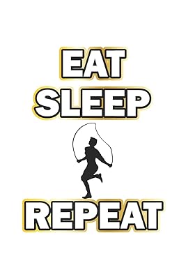 Eat Sleep Repeat: Monatsplaner, Termin-Kalender | Geschenk-Idee für Fitness Fans | A5 | 120 Seiten