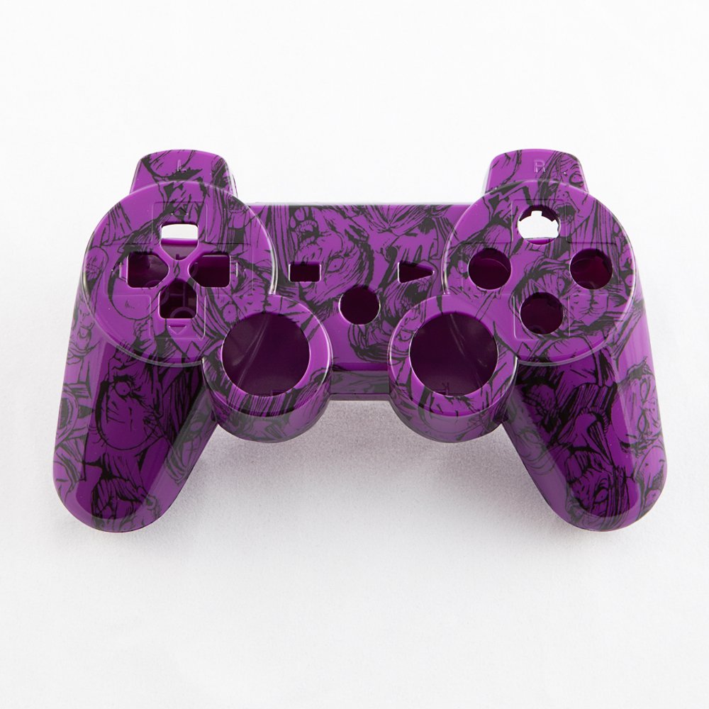 

Purple Zombie Hydro-Dipped Custom Controller Shell for PS3