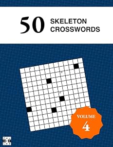 50 Diagramless Skeleton Crosswords - Pajuzzles: Volume 4 Skeleton Crossword Puzzles